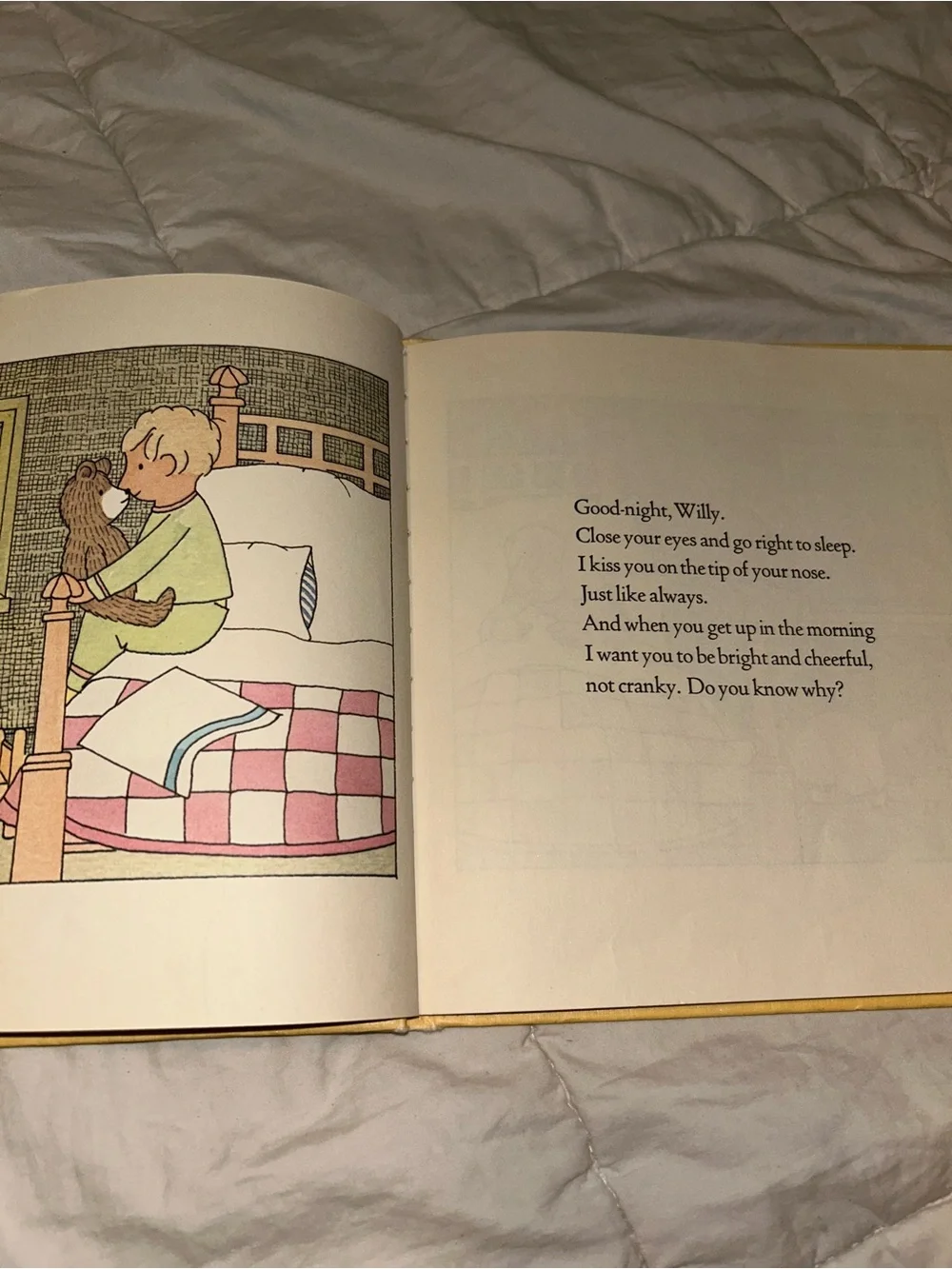 Willy Bear By Mildred Kantrowitz, Hardcover, 1976